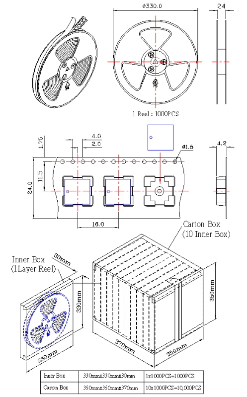 贴片蜂鸣器SMD-100030H