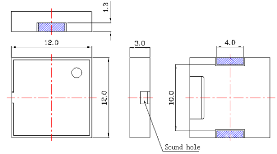 贴片蜂鸣器SMD-120030H