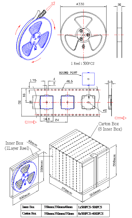 贴片蜂鸣器SMD-140040F